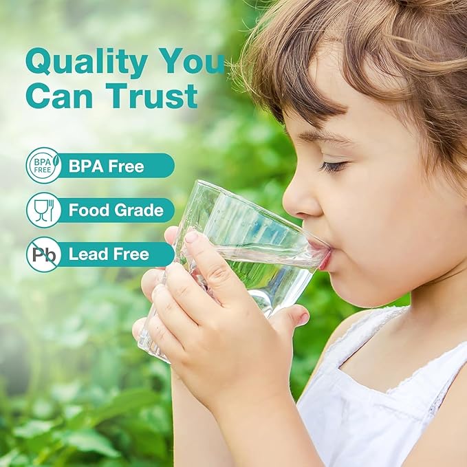 SimPure 1-3 Stage Reverse Osmosis Water Filter Replacement Set, Compatible with APEC Essence & Ultimate Series, Pre-Filter for ROES-50, ROES-PH75, RO-90, RO-PERM & Most 10" Water Filter Systems