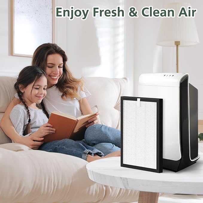 ProHEPA 9000 HEPA Replacement Filters Compatible with VEVA ProHEPA 9000 Air Pur ifiers, 3 Pack HEPA Filters Only