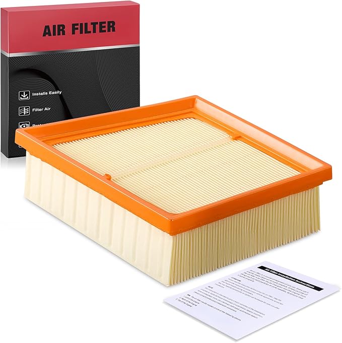 BDFHYK CA10997 Engine Air Filter Compatible with Ford Fiesta 2011-2019, L3 1.0L, 1.6L L4, Replace# 8V21-9601AA