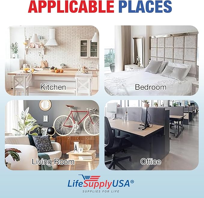 LifeSupplyUSA True HEPA Filter Replacement Compatible with Winix 17WC P150 & WAC9300, 114090 Air Purifier (5-Pack)