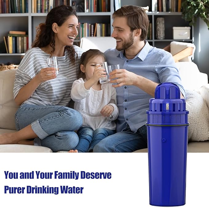 Fil-fresh 4-Pack CRF-950Z Water Filter Replacement for PUR, PUR PLUS Pitchers & Dispensers, CRF-950Z, PPF900Z, PPF951K, NSF Certified to Reduce Chlorine, Bad Taste and Odor, Lasts 2 Months