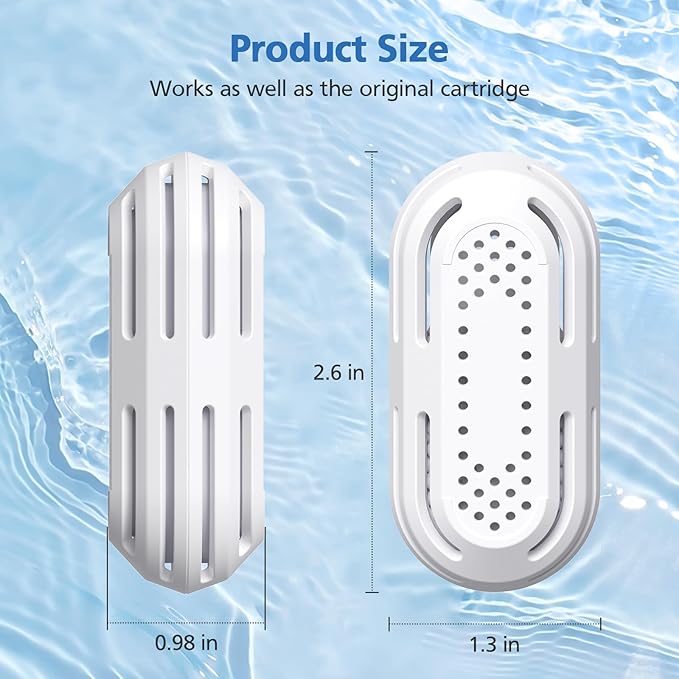 10 Pack Humidifier Demineralization Cartridge Compatible with LEVOIT Top Fill Humidifiers, Classic 160, LV600S, OasisMist 450S, OasisMist 1000S, Calcium and Magnesium Ion Softening, White