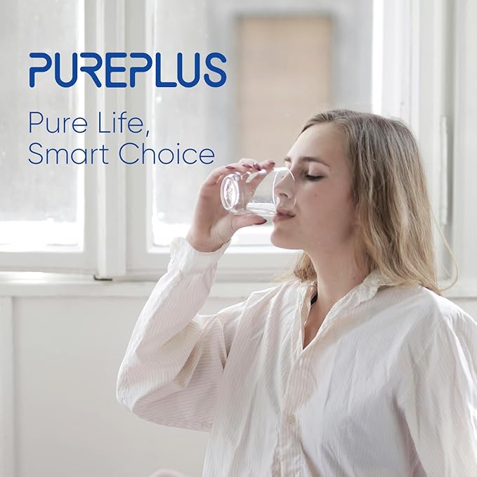 PUREPLUS Water Pitcher Filter Replacement For Epic, Seychelle, Aquagear water pitcher or dispenser, 150 gallons water pitcher filters, BPA Free, 2PACK