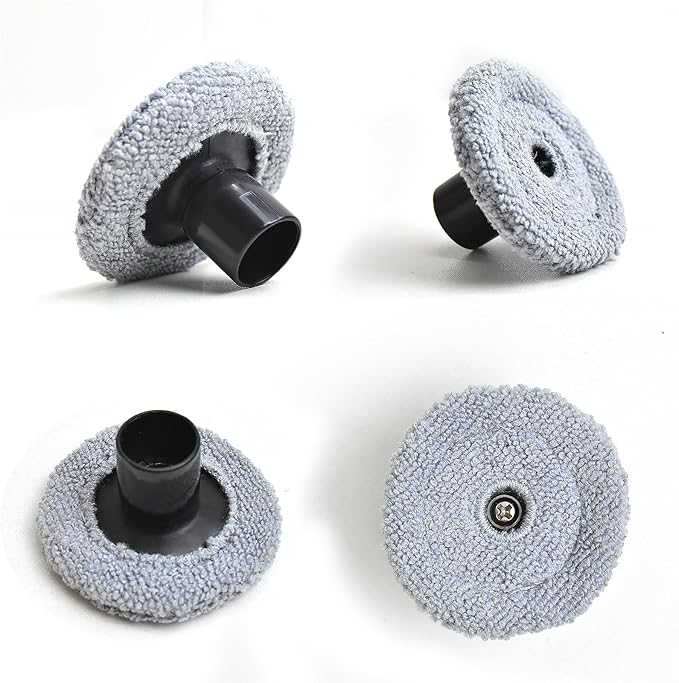 Accessories Replacement Parts Compatible with Roborock Saros 10 Robot Vacuum Cleaner, 4 Rubber Main Brush, 2 Edge-Hugging mop pad,6 Filters, 6 Dust Bags, 6 Mop Pads, 6 Side Brushes