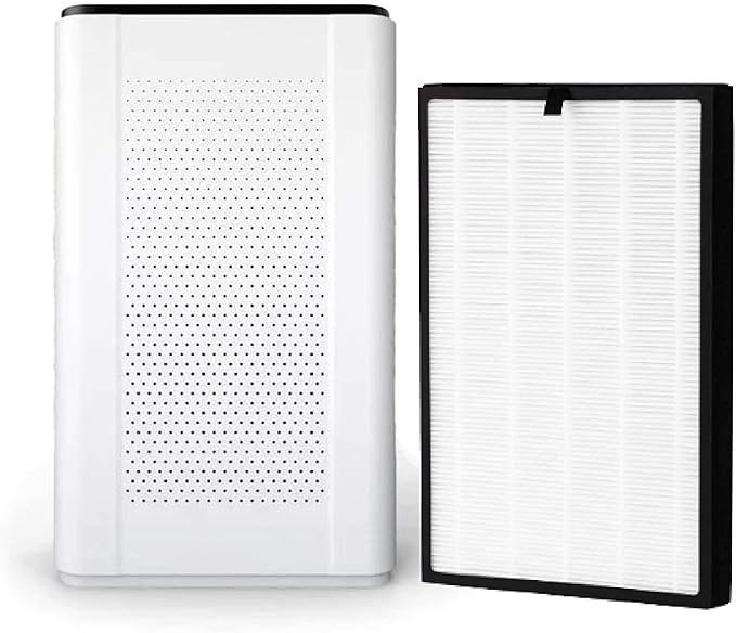 Nispira 3-in-1 True HEPA Filter Replacement Compatible with Airthereal Pure Morning APH260 Air Purifier. 4 Packs