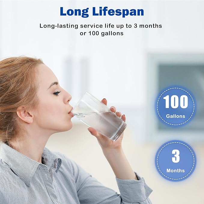 Fil-Fresh 6-Pack Water Filter Replacement for PUR, Pur® RF-9999® PLUS Faucet Water Filtration System, NSF Certified, Replace Mineral Core Faucet Mount Water Filter