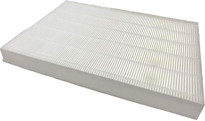 Nispira HEPA Filter Replacement Compatible with Sharp Filter FZ-A60HFU Plasmacluster Air Purifier FP-A60U. 2 Filters