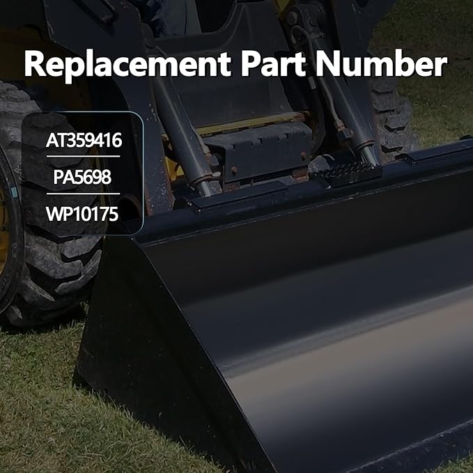 AT359416 Cabin Air Filter Compatible with John Deere 318D 318E 320D 320E 323D 323E 326D 326E 328D 328E 329D 329E 332E 333D 333E 312GR 314G 316GR Replaces PA5698 WP10175