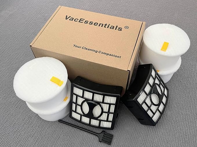 NV680 NV801 Filter Replacement Parts for Shark Rotator DuoClean Powered Lift Away Speed Vacuum NV680 NV681 NV682 NV683 NV872 NV800 NV801 NV803 UV810,XHF680 XFF680,2 HEPA+4 Foam&Felt Filters