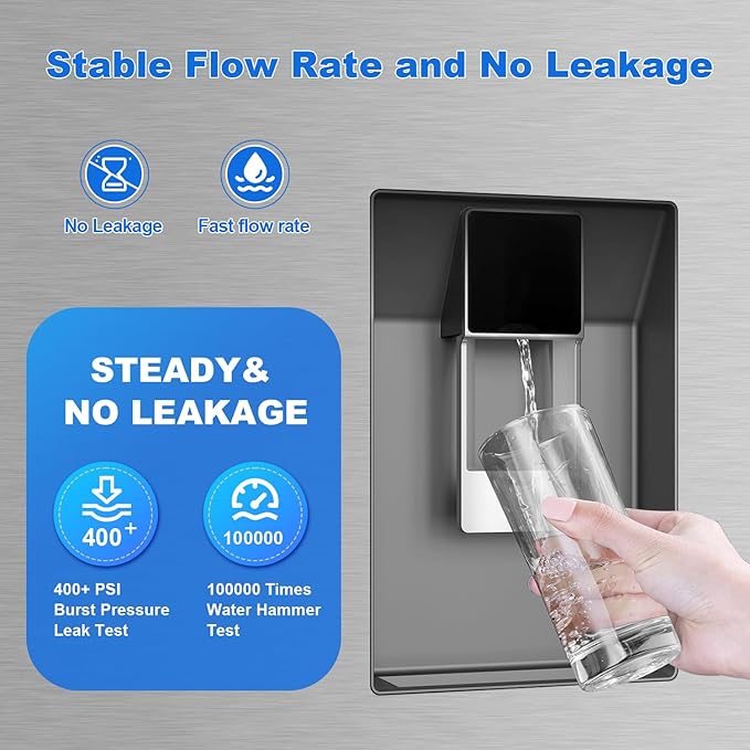 FPPWFU01 Water Filter Replacement Compatible with frigidaire FPPWFU01, EPPWF01, PureAdvantage, PWF-1 FPPWFU01 PurePour Water Filter (1-PCS)