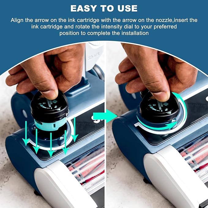 4 Pack Odor Neutralizer Cartridge Compatible with Shark ZU102 LA702 UZ565H HZ3002 IZ862H IZ562H AZ4002 AZ3000 HZ3000 HZ3002 ZD550 Upright Vacuum, HP152 HP301 HP302 Air Purifier, Part# 1541FC3000