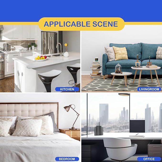 2 Pack A04-1725-034 Humidifier Evaporator Pad Filter Replacement Compatible with Skuttle A04-1725-034 Humidifier, A04-1725-034 Water Panel, No Clips