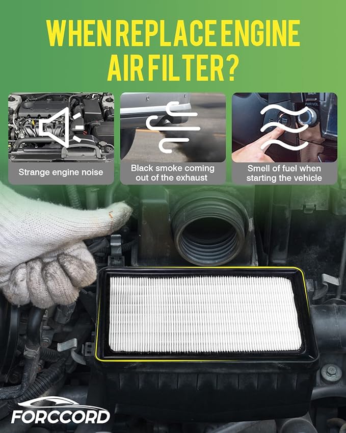 Cabin Air Filter and Engine Air Filter Fit for Honda CR-V CRV 1.5L (Gas) 2017 2018 2019 2020 2021 2022 Activated Carbon Cabin Filter Replacement CA12050 CF11182 Car Accessories