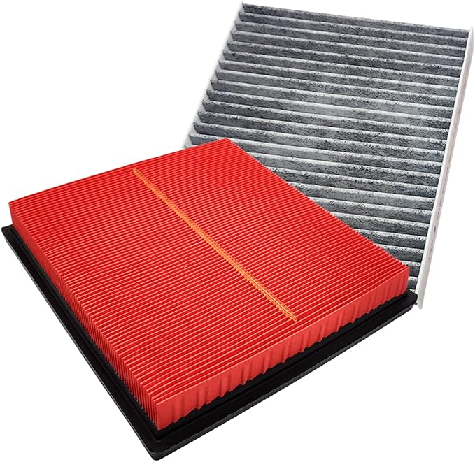 JTBU157-12295Engine And Cabin Air Filter Compatible with Subaru ASCENT(2023-2019), CROSSTREK(2023-2018), IMPREZA(2023-2017), LEGACY(2023-2020), OUTBACK(2023-2020)