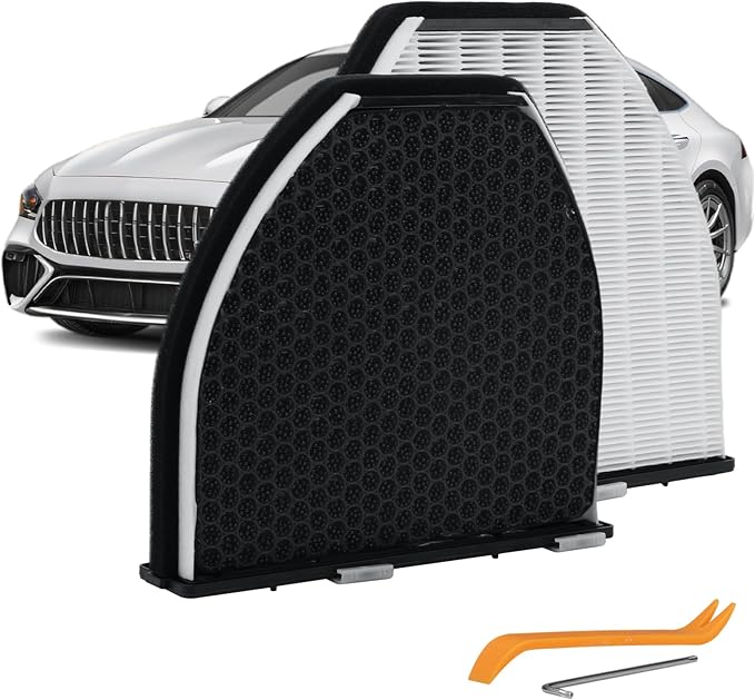 CUK29005 (CF10934) Cabin Air Filter HEPA Air Conditioner with Activated Carbon Replacement Cabin Air Filter Accessories Compatible with AMG GT, C230, C250, C300, C350, E250, E350, E400, E550