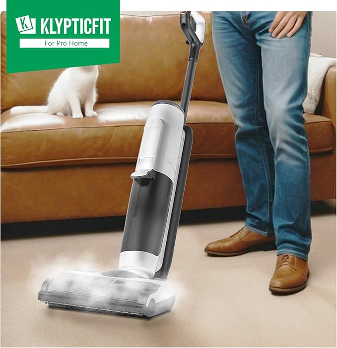 Only Floor ONE S5 Steam Roller Brush Replacement and Vacuum Filter Kit Compatible with Tineco Floor ONE S5 Steam Corded Wet Dry Vacuum Replacement Parts,3 Roller Brushes,3 Filters,1 Cleaner Brush