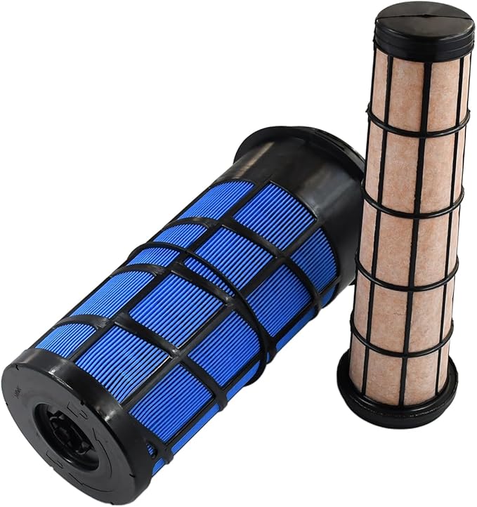 RE282287 RE282286 Inner Outer Air Filter Kit Compatible with John Deere Loader 318D 319D 320D 323D Tractor 5045D 5045E 5050E 5055E 5060E 5065E 5075E 5075EF