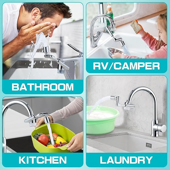 CECEFIN 8pcs Filter Cartridges Replacement for Swivel Faucet Water Filter, 1um Micro-Porous Purifier, 1.2inch Diameter Strong Filter-ability Element, Improve Water Conditions