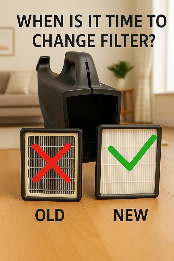 MP Maresh Products Filter Replacement SKU HF1000 – Compatible with Oreck Models BB1600, BB1100, BB1200 – High-Efficiency Vacuum Cleaner Filter