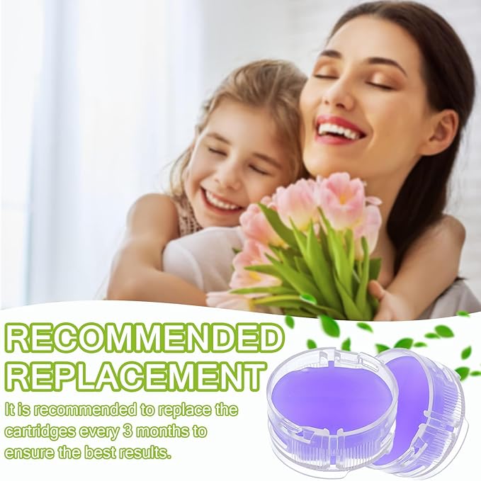 Odor Neutralizer Cartridge Replacement for Shark AZ3000 AZ3002 HZ3000 HZ3002 HZ702 IZ862H IZ562H ZD550 ZU102 LA702 Odor Elimination Replacement 1541FC3000(Pack of 4pcs,Lavender)