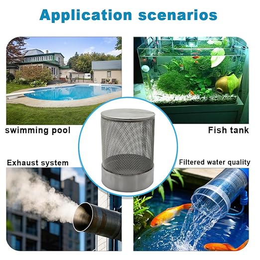 1inch 304 stainless steel filter head with internal thread diameter of 32mm connected to DN25 1" water pipe filter Used to Remove Debris and Reduce Solid Entry(1pcs)