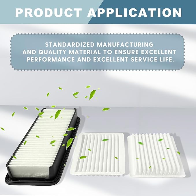 Air Filter Kit for Kubota Tractor Cabin Replace 6A671-75090 014520-0804 and T1855-71600