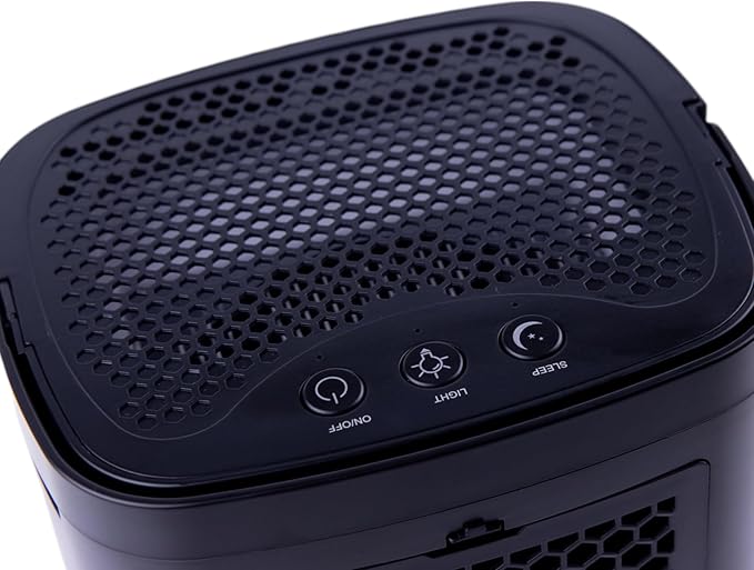 Dehumidifier ELROTONEG, 35 OZ Water Tank (300 sq. ft), Small Dehumidifier for Basement with Auto-Off, Sleep Mode and LED Lighting (Black)