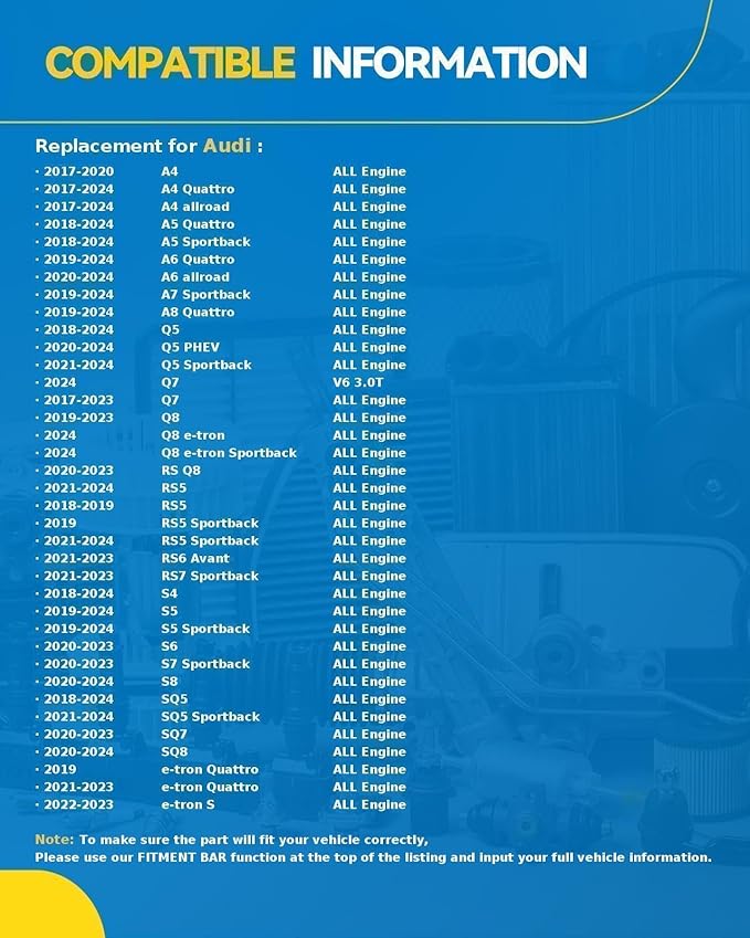PHILTOP Cabin Air Filter, CF12211 Replacement for Audi A4, A5, A5, A7, A8, E-TRON, Q5, Q7, Q8, RS5, RS6, RS7, S4, S5, S6, S7, S8, SQ5, SQ7, SQ8, Porsche Cayenne