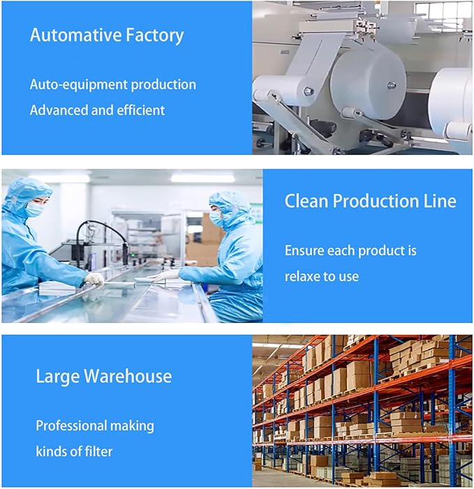 HRFSC1 Replacement Filter S 3 Pack Compatible with Honey-well HPA3000 PowerPlus Air Purifier and HPA5000 Insight Series Air Purifiers HRFSC1 Activated Carbon Filter