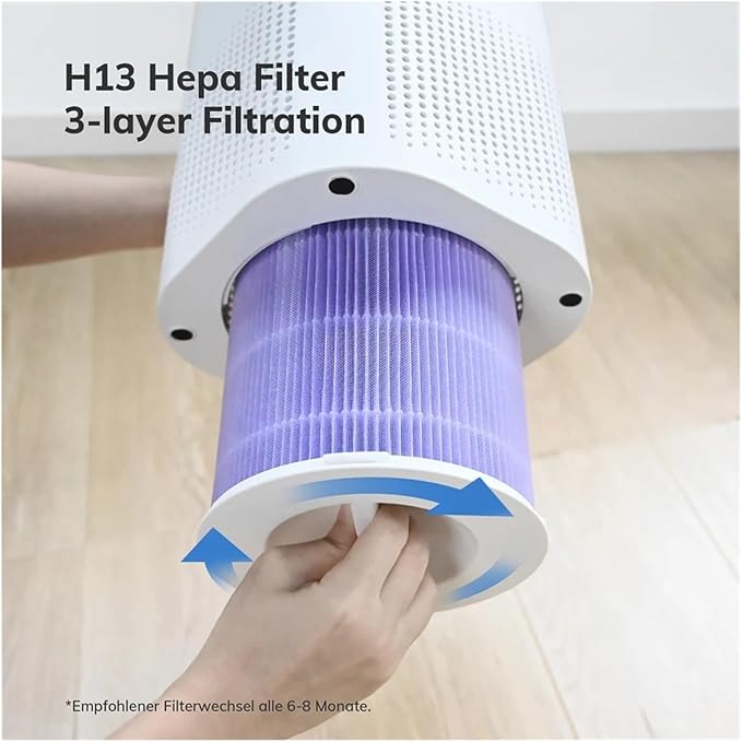 H13 Air Filter Cartridge Universal Accessories Suitable,Compatible For ABIRDAY,Air Purifier PureAir 100&200