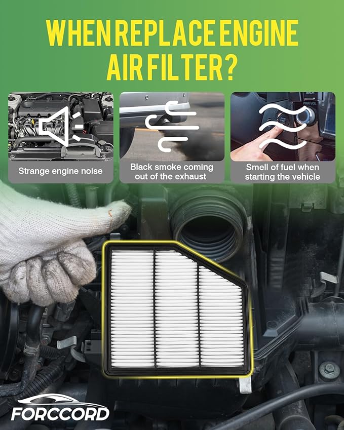 Cabin & Engine Air Filter Fit for Nissan Altima 2026 2025 2024 2023 2022 2021 2020 2019 2.5L Gas Only Activated Carbon Cabin Filter Replacement 272775NA1A CA12551 Car Accessories