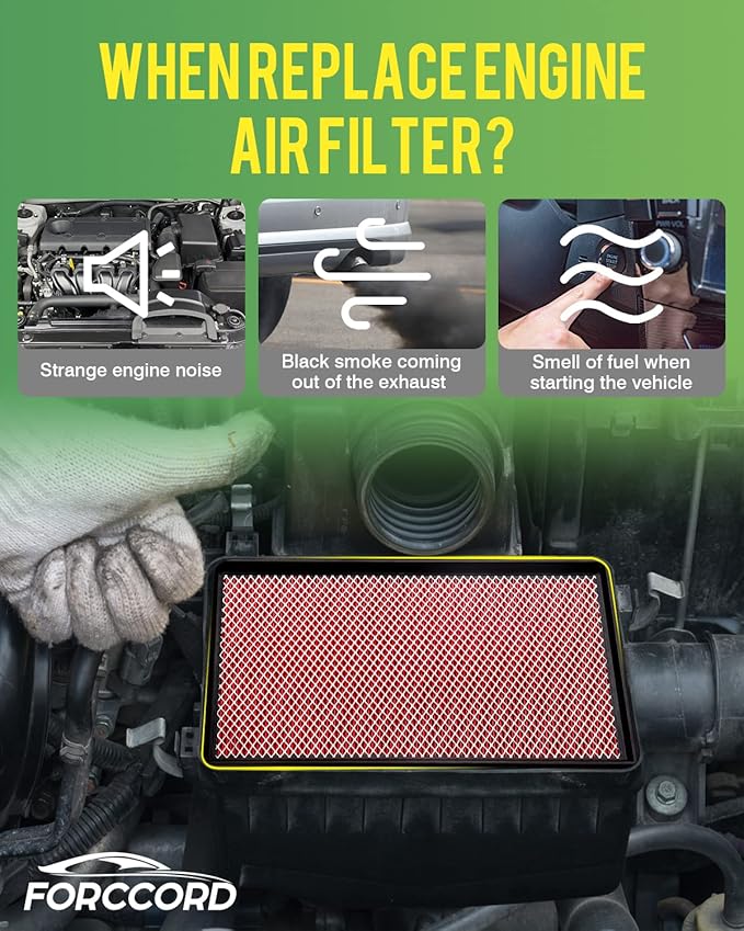 Cabin and Engine Air Filter Fits for Toyota RAV4 2019 2020 2021 2022 2023 2024 2025 2.5L (Not for Hybrid!) Activated Carbon Cabin Filter Replacement CF12157 CA12377 RAV4 Car Accessories