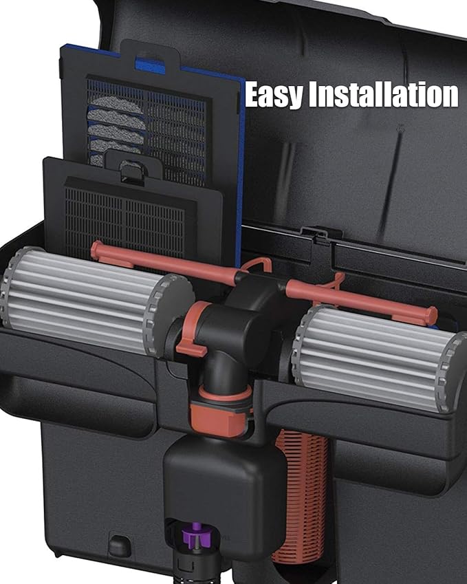 ULZOZN 2PCS Aquarium Fish Tank Filters Fit for Marineland Penguin 200 350 200B 350B, Biowheel Aquarium Filters Replace PRBW2350B