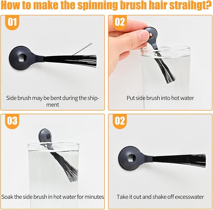 Replacement Parts for Shark AI AV2501AE RV2502AE RV2610WA AV2501S RV2520 AOUS AV2510 AOUS AV2511AE Vacuum Cleaner,Accessory kits with Main Brush,Filters,Side Brushes,Pre Filter,Foam Filter 