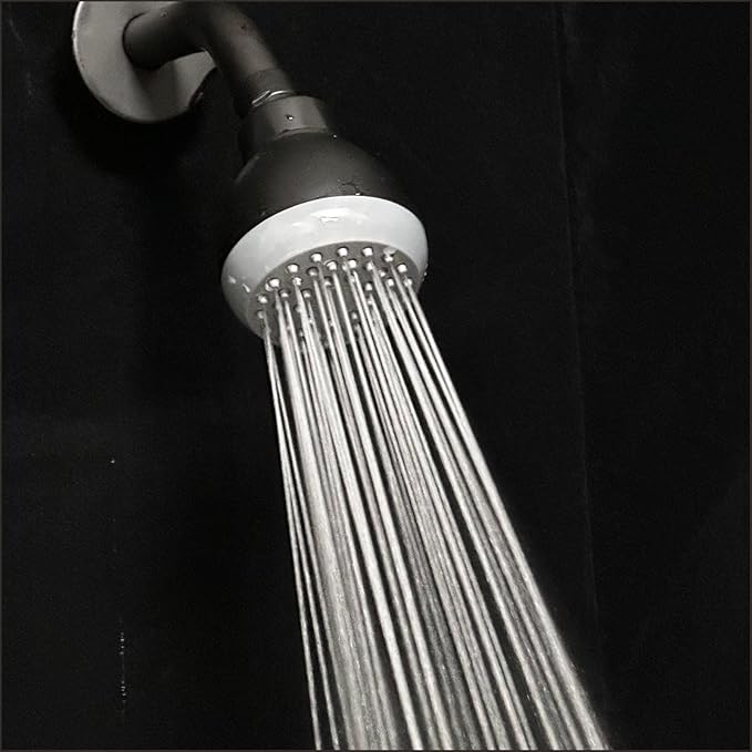 3'' High Pressure Shower Head, Powerful Deluxe Bathroom Showerhead with Strong Spray, High Flow Fixed Showerheads for Luxury Shower Experience Even at Low Water Pressure (Bronze)