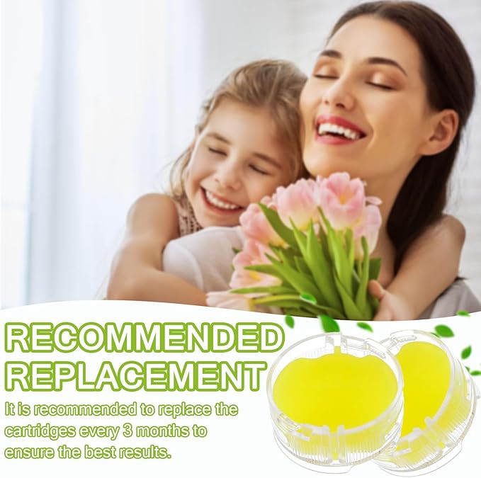 Odor Neutralizer Cartridge Replacement for Shark AZ3000 AZ3002 HZ3000 HZ3002 HZ702 IZ862H IZ562H ZD550 ZU102 LA702 Odor Elimination Replacement 1541FC3000(Pack of 4pcs,Lemon)