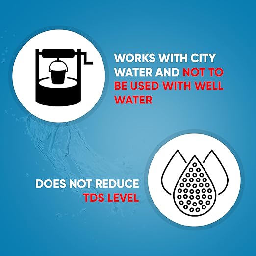 Tankless Under-Counter Water Filter System - 5-Stage Filtration Removes Odor & Chlorine, Includes Chrome Faucet - Ideal for Under Sink, Refrigerators, Coffee & Ice Makers