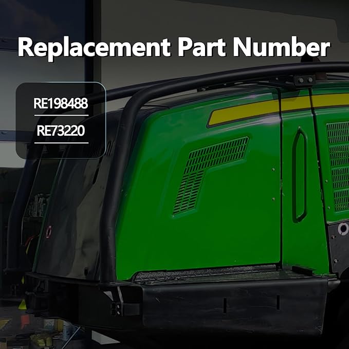 RE198488 Cabin Air Filter 4PCS Compatible with John Deere Tractor 5525 5320 5325 5420 5425 5520 5525 5603 5625 5725 6100D 6110D 6115D 6125D 6130D 6140D 6403 6603 Replaces PA30086 WP10160 RE73220