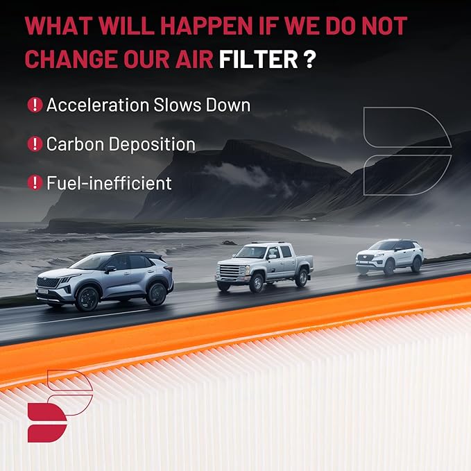 BDFHYK CA4309 Engine Air Filter Compatible with Nissan Maxima Murano Pathfinder Altima Quest Sentra Frontier Xterra 200SX Axxess Pickup, Compatible with INFINITI QX60 J30 JX35 FX35 G35 I35 QX4 G20