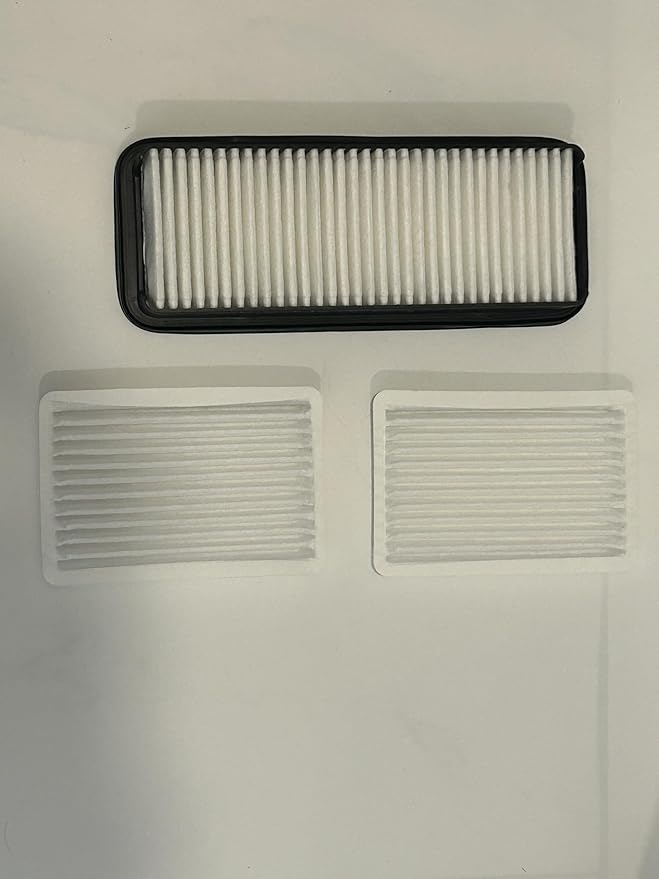 Cab Air Filters Compatible with Kubota M SVL M5040 M6040 M7040 M7060 M8560 M9960 SVL75C SVL75-2C SVL90C SVL90-2C B2650 B3350 L3240 L4740 RTV1100 Cabin AC Filters T1855-71600 6A671-75090 014520-0804