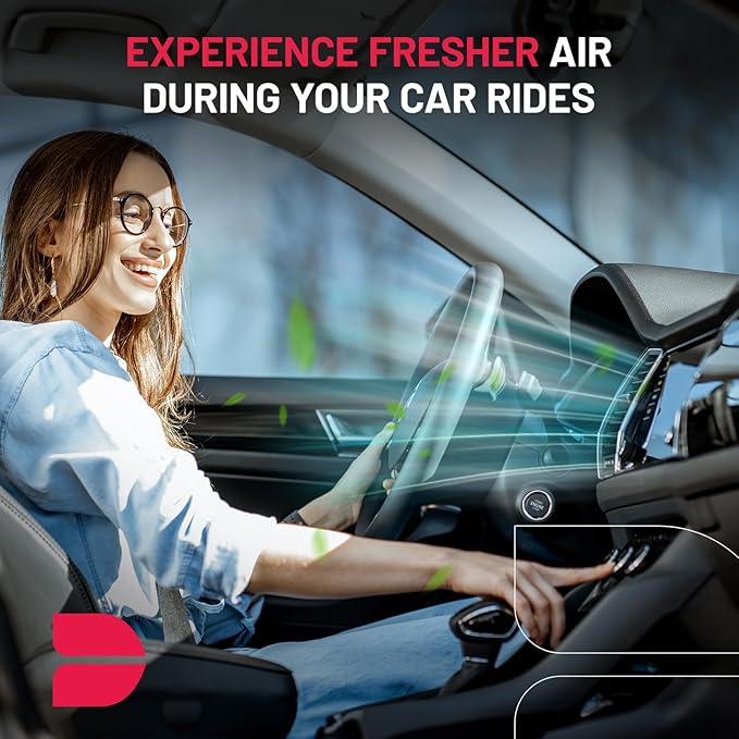 BDFHYK CF10709 Cabin Air Filter w/Activated Carbon Compatible with Kia 2010-2013 Forte/Forte Koup, Forte5, Rio, Rio5, Rondo, Sportage, Compatible with Hyundai Tucson, Genesis Coupe, Accent, Veloster