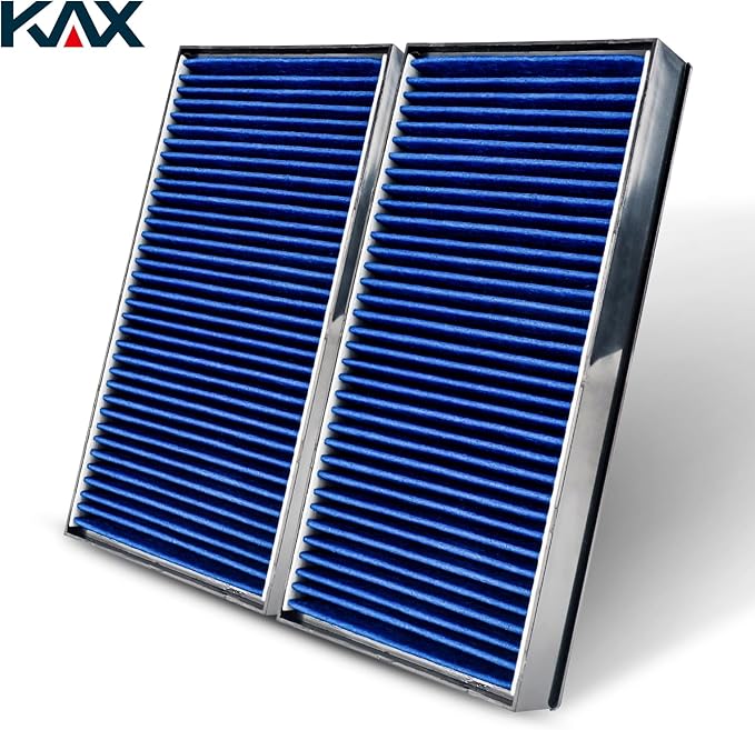 KAX Cabin Air Filter, CF10936 Replacement for BMW X5 2007 2008 2009 2010 2011 2012 2013 2014 2015 2016 2017 2018 2019, X6 2008-2019, w/Activated Carbon Passenger Compartment Air Filter