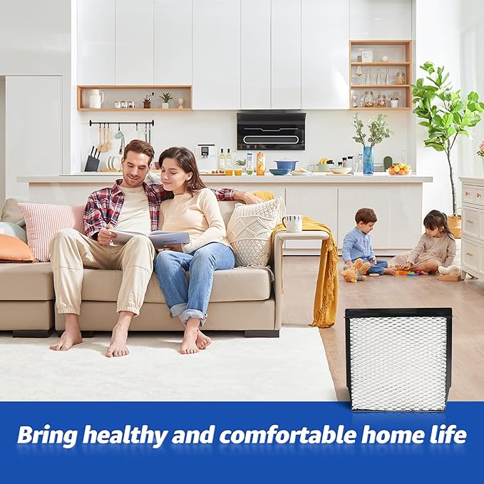 1040 Super Wick Humidifier Filter Replacement for Essick Air AIRCARE Humidifiers Filter B40 B40-C 3D6 100 5D6 700 7D6 100 D46 720 CM330AWHT CM330ABLK CM330DWHT CM330DBLK - 2 Pack