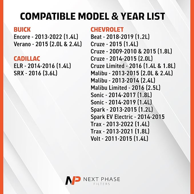 Cabin Air Filter Replacement - Pack of 1 - Made in USA - Compatible with Various Chevrolet, Buick & Cadillac Car Models - Replaces O.E. 13271190, CF181