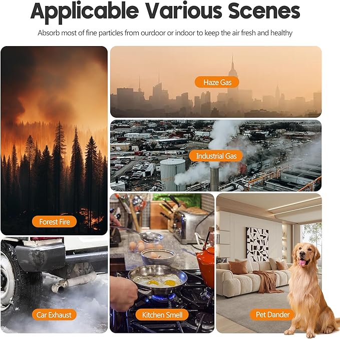 HPA200 Carbon Mixed Replacement Filter Compatible with Honeywell Air Purifi-er HPA200, HPA201, HPA202, HPA204, HPA250, HPA5200, 4 R Filter and 4 Activated Carbon Pre-Filter A, 4 Pack