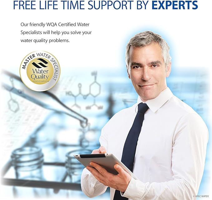 WFS-1000 Super Capacity Premium Quality 3 Stage Under-Sink Water Filter System