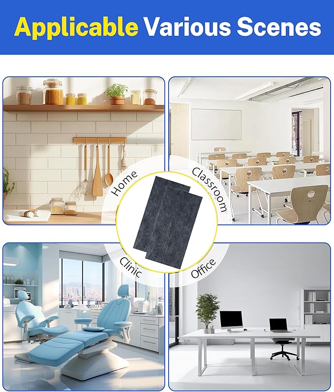 2 Pack Activated Carbon filters Compatible with AIRCARE 1051 Evaporative Humidifier, Essick Air Part # 1051-Models 4DTS300, 4DTS900, H12300HB, H12600,H12400HB,696800,696400HB