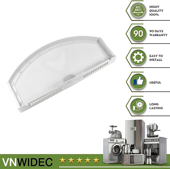 GTD42EASJ2WW GTD33EASK0WW GTX22EASK0WW GTD65GBSJ3WS Dryer Lint Screen Replacement For GE Gas Dryer