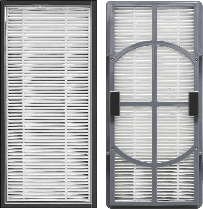 A/D/H True HEPA Replacement Filter, Advanced Allergen + Bacteria & Virus, Compatible with Filtrete FAP-TT-ADH, Replacement for Holmes HAP9243, Compare to AND Honeywell HPA060(BWM), 2 Pack