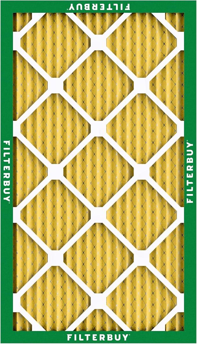 Filterbuy 15x30x1 Air Filter MERV 11 (MPR 1200) Allergen Defense Replacement (1-Pack), Electrostatic Pleated HVAC AC Furnace Filters, Made in USA (Actual Size: 14.50 x 29.50 x 0.75)